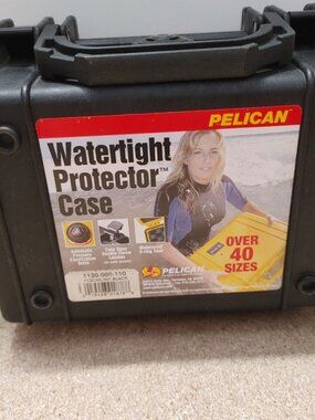 Pelican Watertite Protector Case 1120-000-110 Black